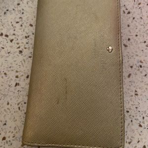 Kate Spade Gold Wallet